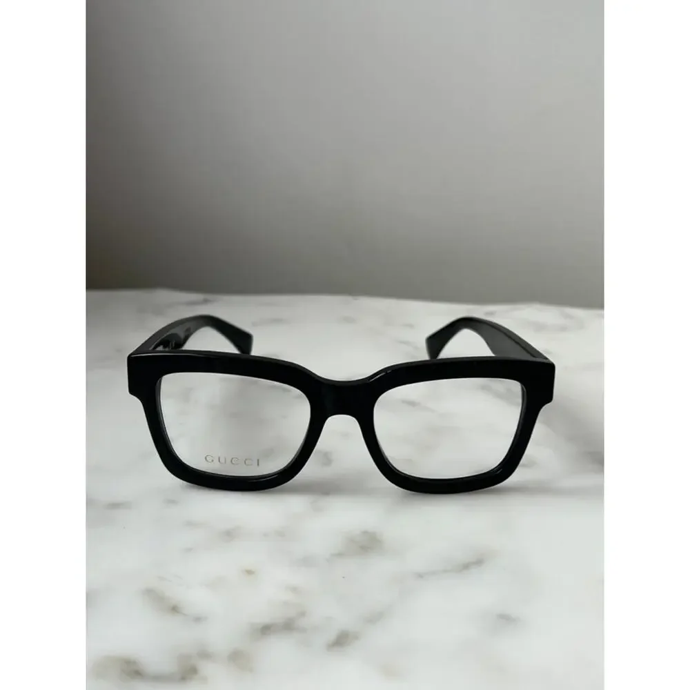 NEW Gucci GG1138O Black Eyeglasses Frames Unisex